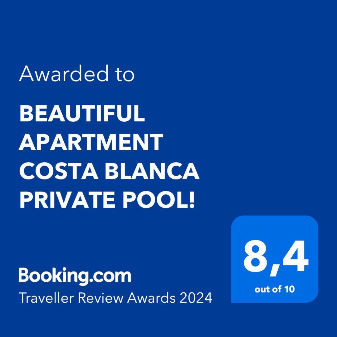 Beautiful Apartment Costa Blanca Private Pool! オリーバ エクステリア 写真